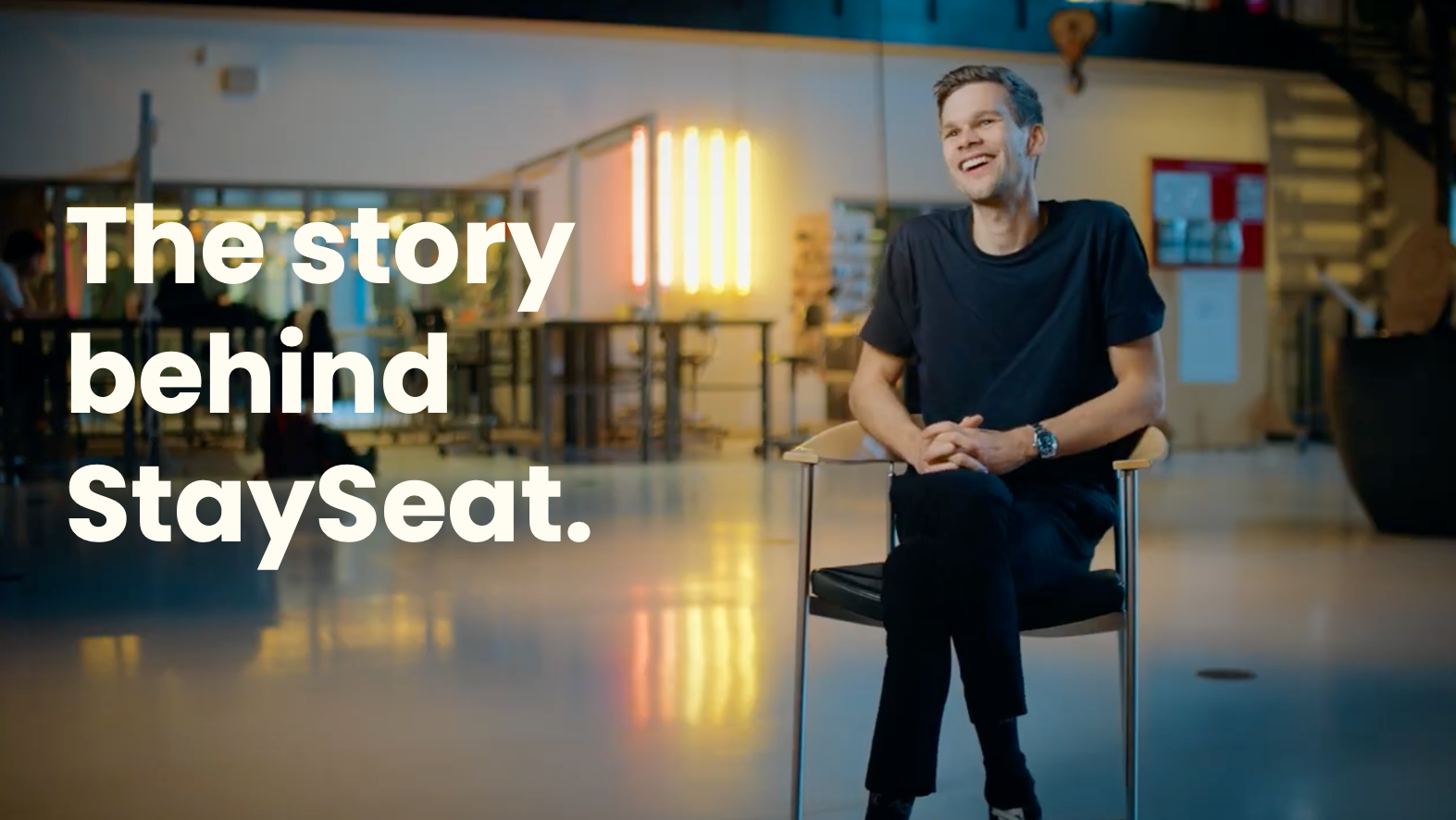 Jon fortæller om skabelsen af StaySeat